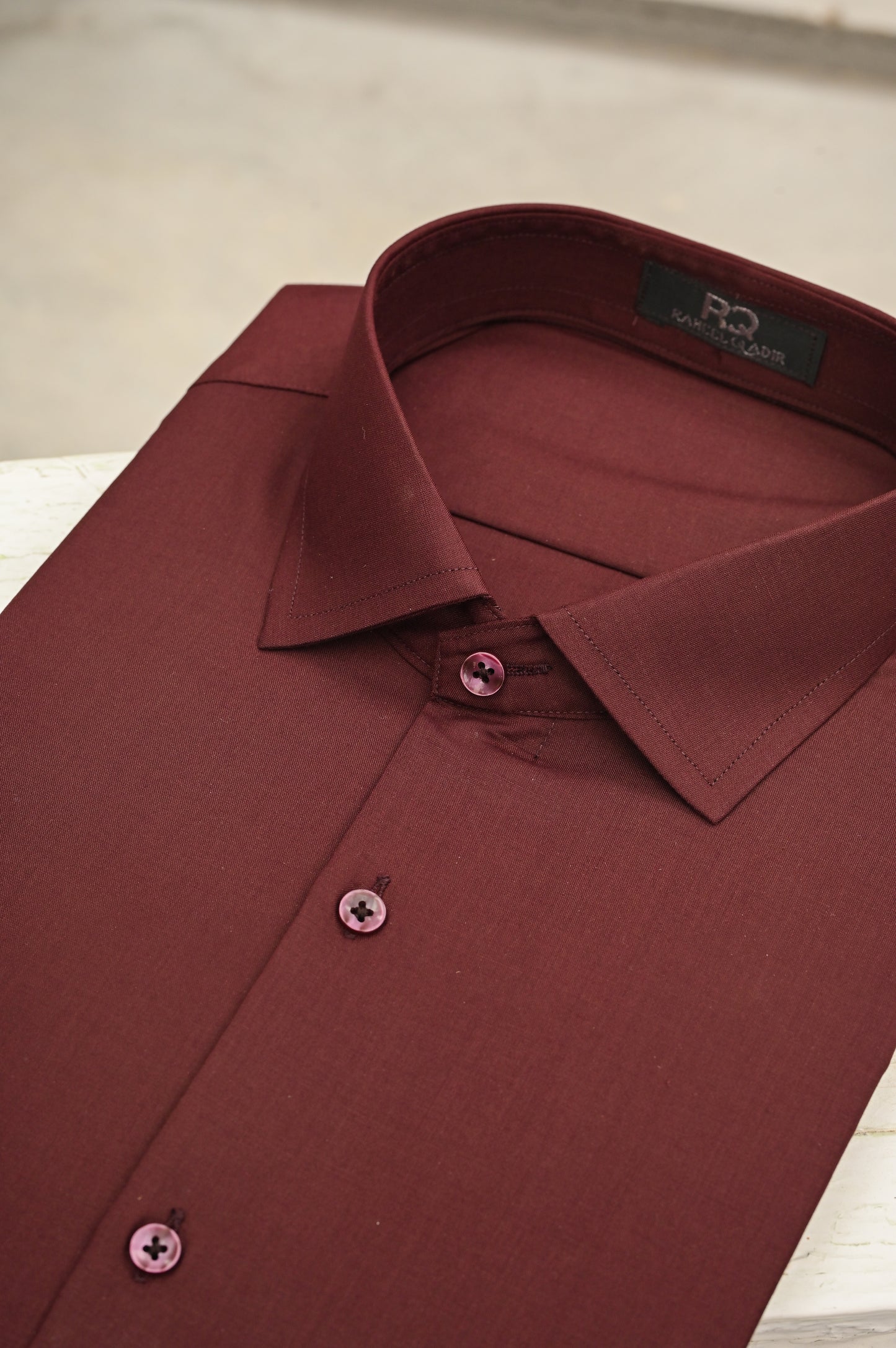 Raheel Qadir – Maroon Shirt