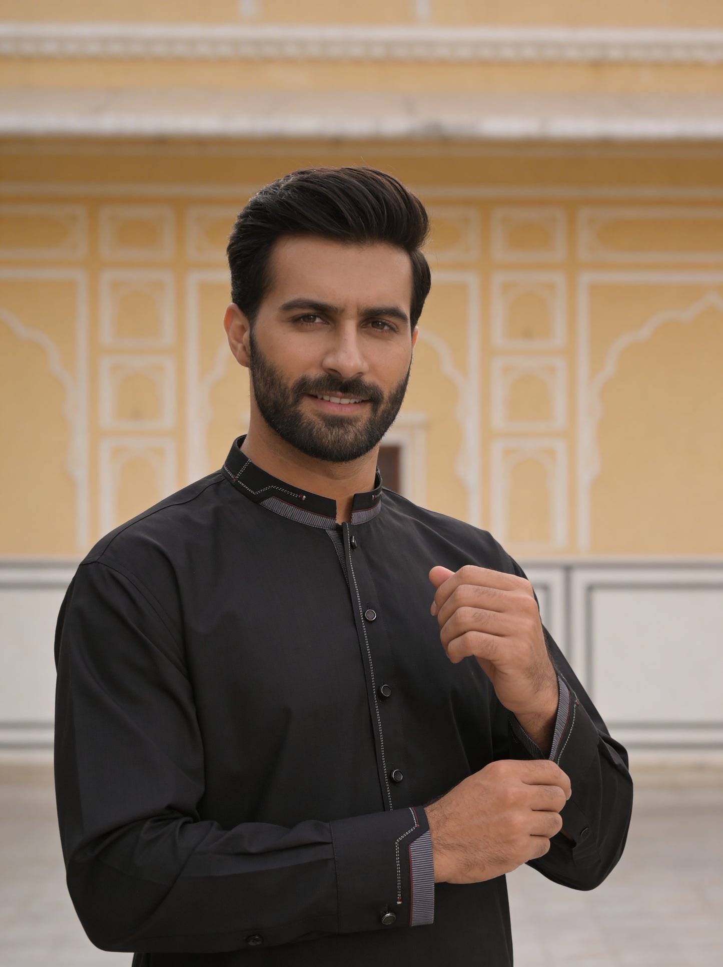 Raheel Qadir - Midnight Elegance Shalwar Kameez