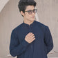 Raheel Qadir – Dark Blue Shalwar Kameez