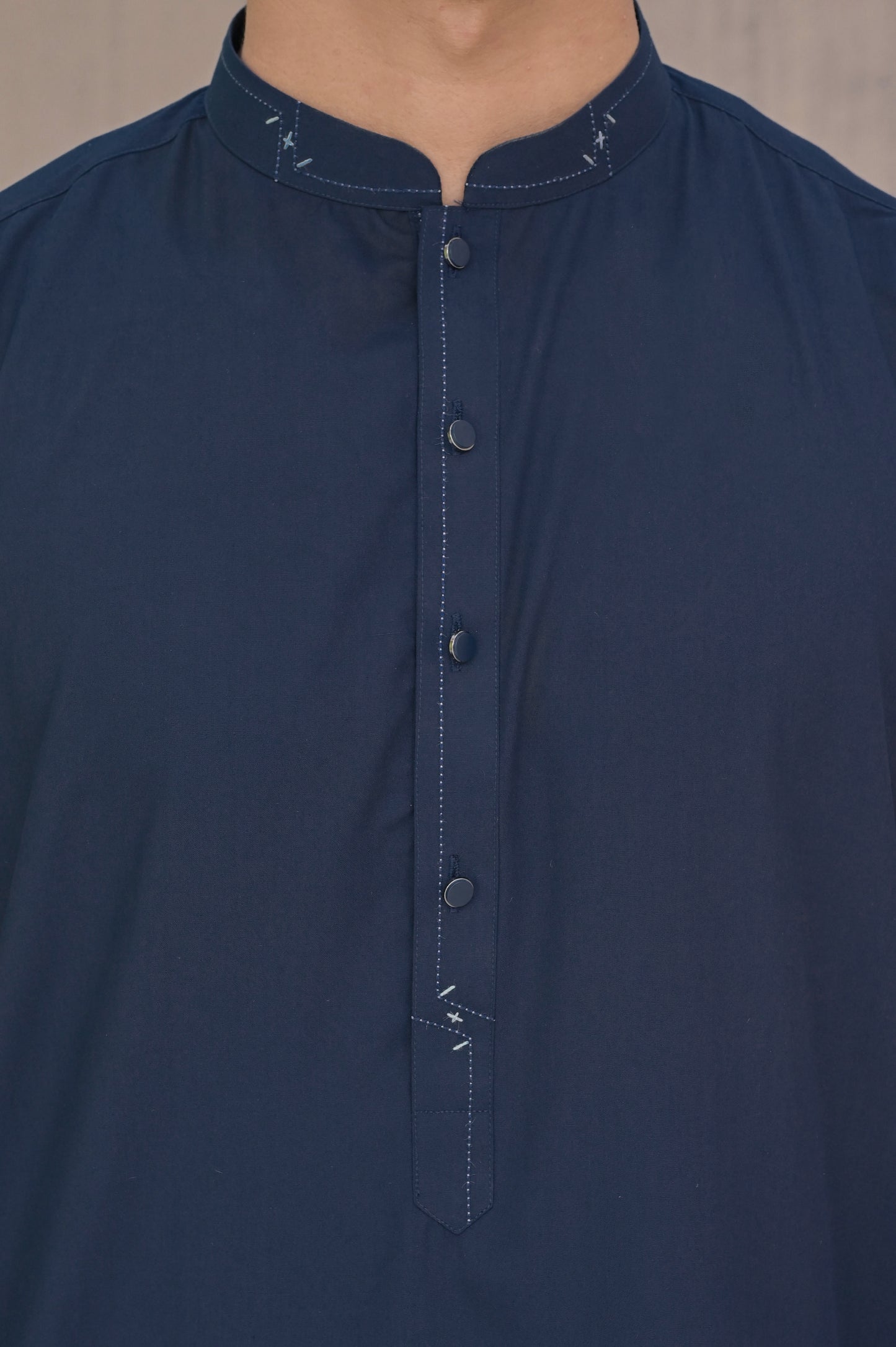 Raheel Qadir – Dark Blue Shalwar Kameez