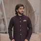 Raheel Qadir – Maroon Waist Coat