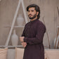 Raheel Qadir – Maroon Shalwar Kameez