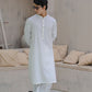 Raheel Qadir – Off White Shalwar Kameez