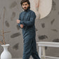 Raheel Qadir – Teal Green Shalwar Kameez