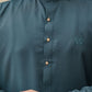Raheel Qadir – Teal Green Shalwar Kameez