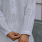 Raheel Qadir – White Embroidered Kurta Pajama