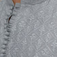 Raheel Qadir – Gray Embroidered Kurta Pajama