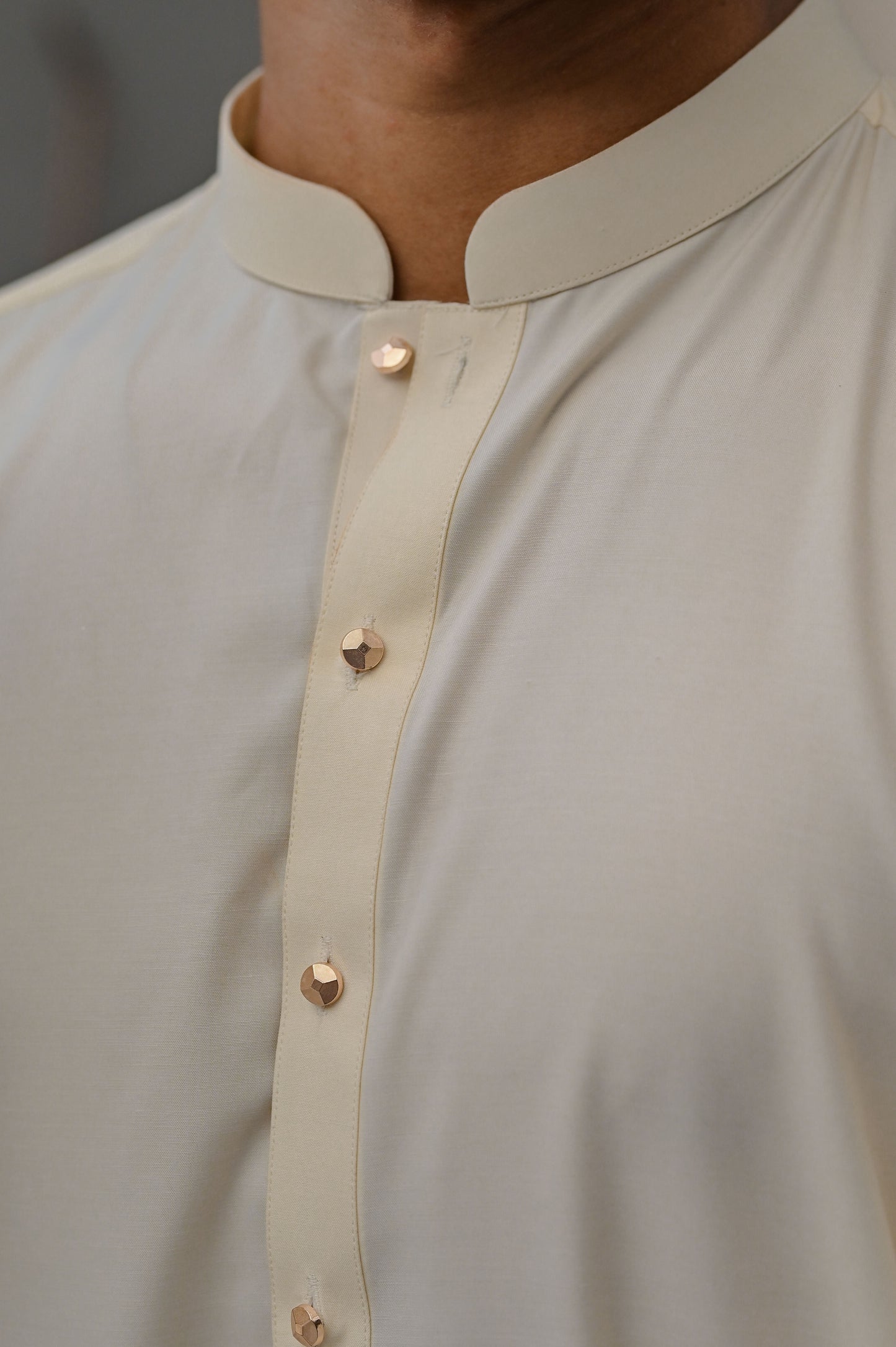 Raheel Qadir – Cream Boski Shalwar Kameez