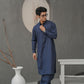 Raheel Qadir – Navy Blue Shalwar Kameez
