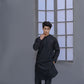 Raheel Qadir – Black Embroidered Kurta Pajama