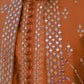 Raheel Qadir – Rust Kurta Pajama with Mirror Work Prince Coat