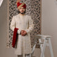 Raheel Qadir – Cream Embroidered Sherwani
