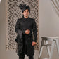 Raheel Qadir – Black Embroidered Sherwani