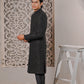 Raheel Qadir – Classic Black Sherwani