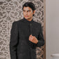 Raheel Qadir – Classic Black Sherwani