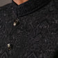 Raheel Qadir – Classic Black Sherwani