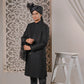 Raheel Qadir – Black Sherwani