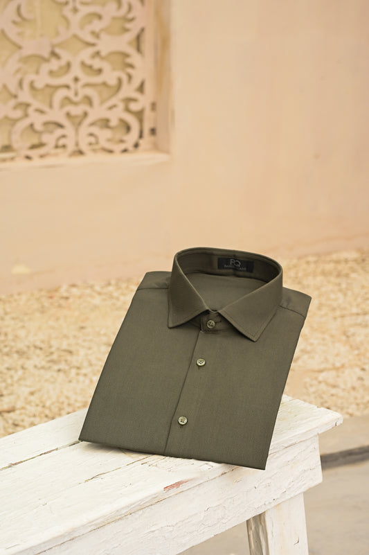 Raheel Qadir – Olive Green Shirt