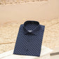 Raheel Qadir – Dark Blue Printed Shirt