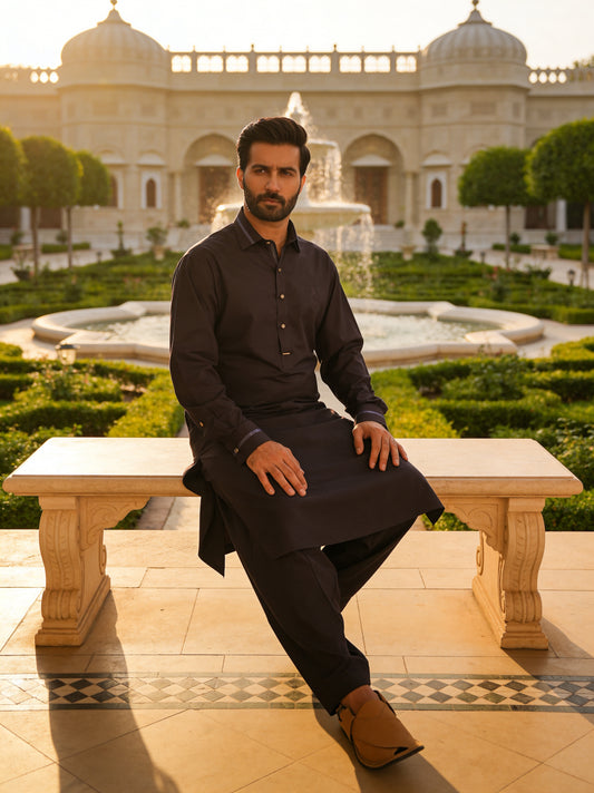 Raheel Qadir - Enchanted Vine Shalwar Kameez