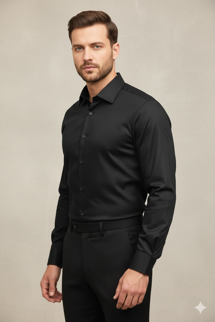 Raheel Qadir – Mystic Black Shirt
